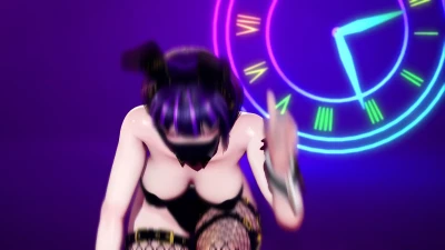[MMD] Bakemono Shinja - Yoitzuki Miiru dengan Bunnysuit & Fishnets