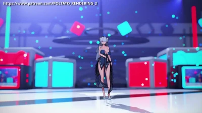 MMD Zenless Zone Zero: Velina Airgid в ритме Helicopter - CLC