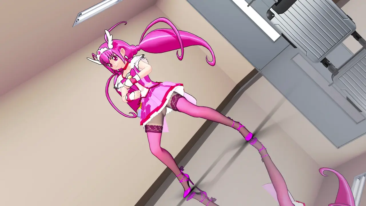 MMD R-18「キュア?」A03Aの魅惑ダンス - TheMagicBomb