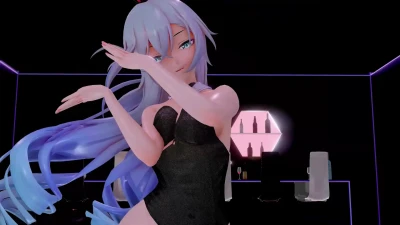Silver Wolf lvl999 l 雙手舉起 💕 Mr. No Face MMD 舞蹈秀