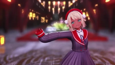 【おもちゃ褐色差分】Волшебная девочка и шоколад с しぐ〇うい/shigure ui — PPOO стрип MMD