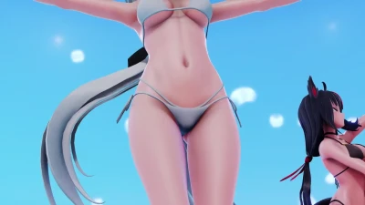 Fubuki - Танец Bubblin и стрип от kirby2019 | hololive VTuber