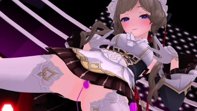 サンドローネ 前後腰振りBass Knight 2 振動バイブでユルホタMMD