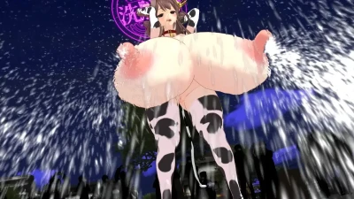 爆乳雌牛に改造された金剛が魅せるCaptive Girlダンス【CONTIO作】