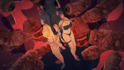 Umamusume สาวอกใหญ่ 3 คนกับ触手⚠️ เตือนก่อนดู!
