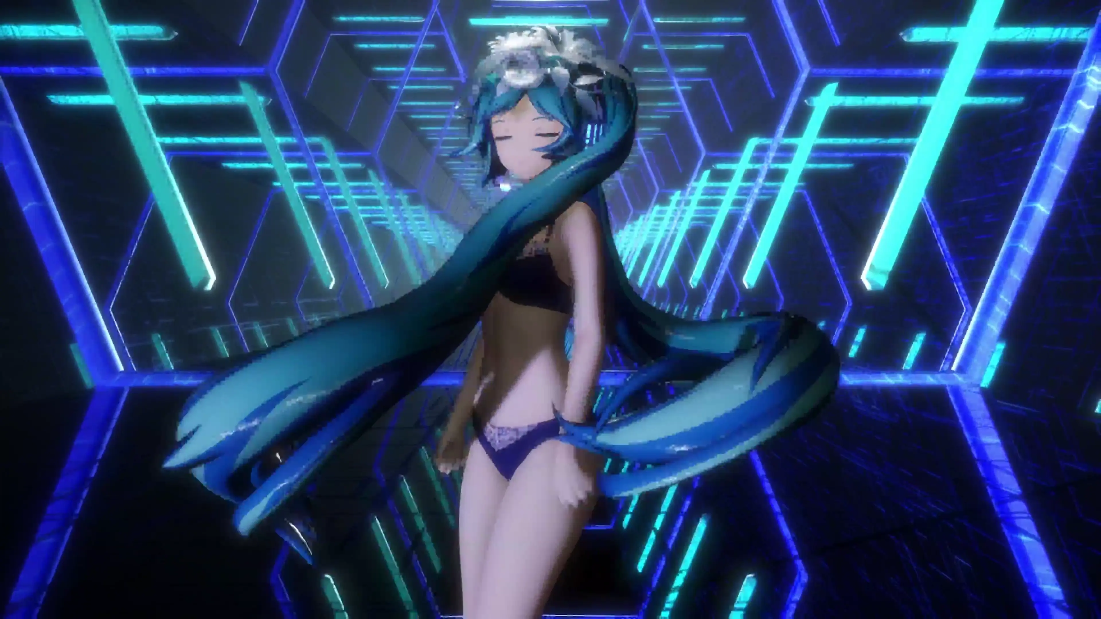 マーシャルマキシマイザー／初音ミク改×黒飴改 [MMD]