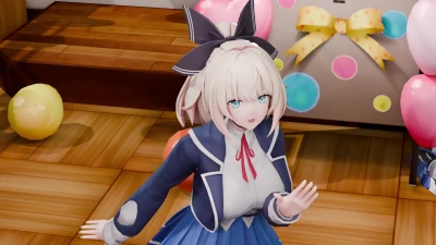 【星の翼】【Starward】【MMD】Girlshunter-KEI Kaze Lamb Strip Dance Sensual
