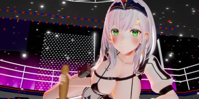 【Vtuber】スケベな白銀ノエルの甘々高速手コキ＆フェラで搾り取られる
