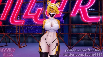 Zenless Zone Zero Pulchra Thicc Ecchy1994 Foxgirl Cam Sexy