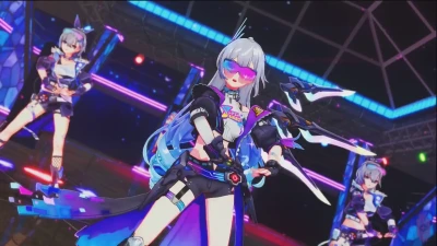 [MMD R-18] シルバーウルフ lv999：DM144の女の子ダンス＆ストリップ