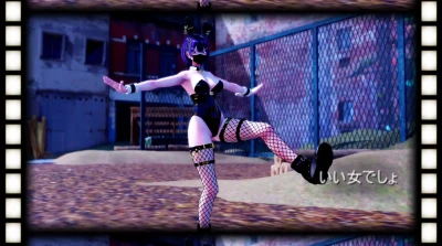 (MMD)宵月みぃる FilmEffect紹介的な あゝ無常の美しさ