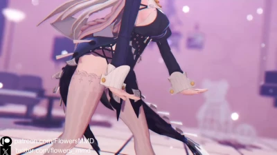 (ZZZ) Velina - Stress | フラワーズ Dança e Strip MMD Explícito