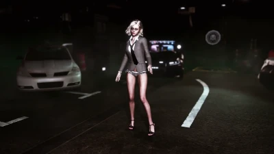 Joven y Delgada Grace Ashcroft se Vuelve una Zorra Tras el Trabajo