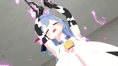 CONTIO改造膨乳化アコ，變身巨乳牛娘诱惑人妻