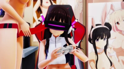 Двигайся в Ритме | Takina x Chisato Гипноз, Гангбэнг MMD