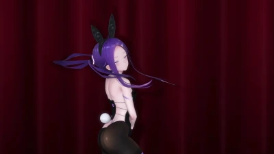 CUPID⭐️LO-Chan NC R18 リバースバニースーツで魅せる MMD