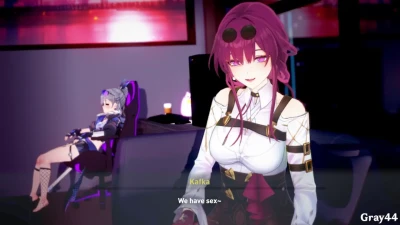 Honkai: Star Rail Kafka & Silver Wolf - Gray en Koikatsu Explosivo