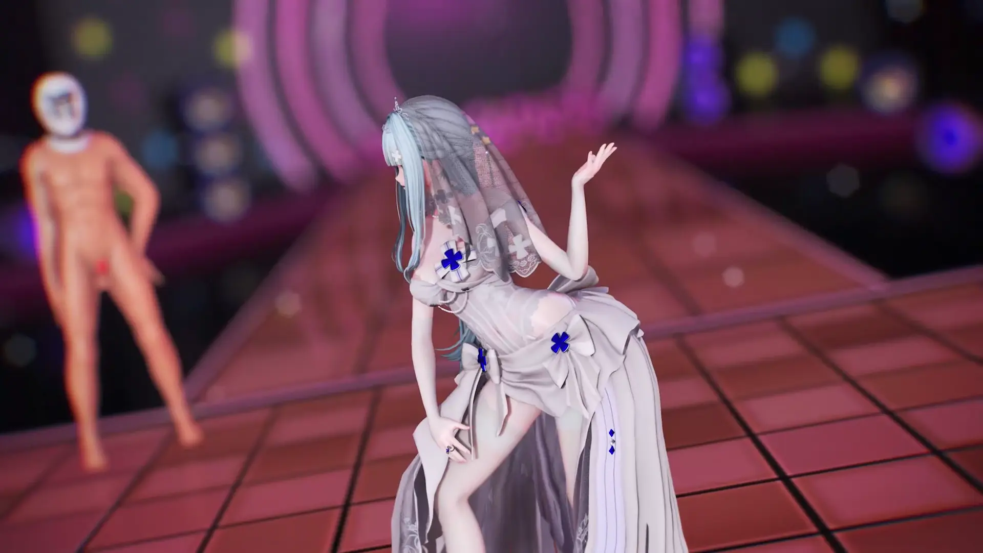 [Sex&Dance] 婚紗HK416 com DOGE – O baile sexy do joker
