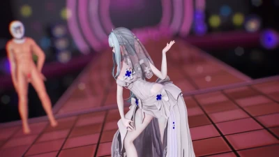 [Sex&Dance] 婚紗HK416とDOGEが魅せるjokerのセクシーダンス