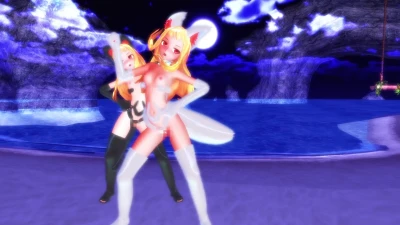 Wild Rhea — No Time For Tears с Самана-Кирай | Kemonomimi MMD