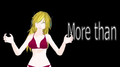 [MMD] Harder Better Faster Stronger Meme - Curly Brace Bikini Hot
