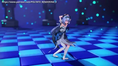 【MMD エーテルゲイザー】《海拉 (Hela)》 น่าหลงใหล DUN DUN กับ Poltato