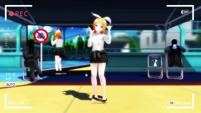 好き放題される制服リンちゃんと妖怪ロリコンスカートめくりのダンス＆ストリップ