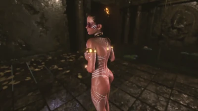 Unlucky Buxom Lara Croft Captured & Forced into Slavery