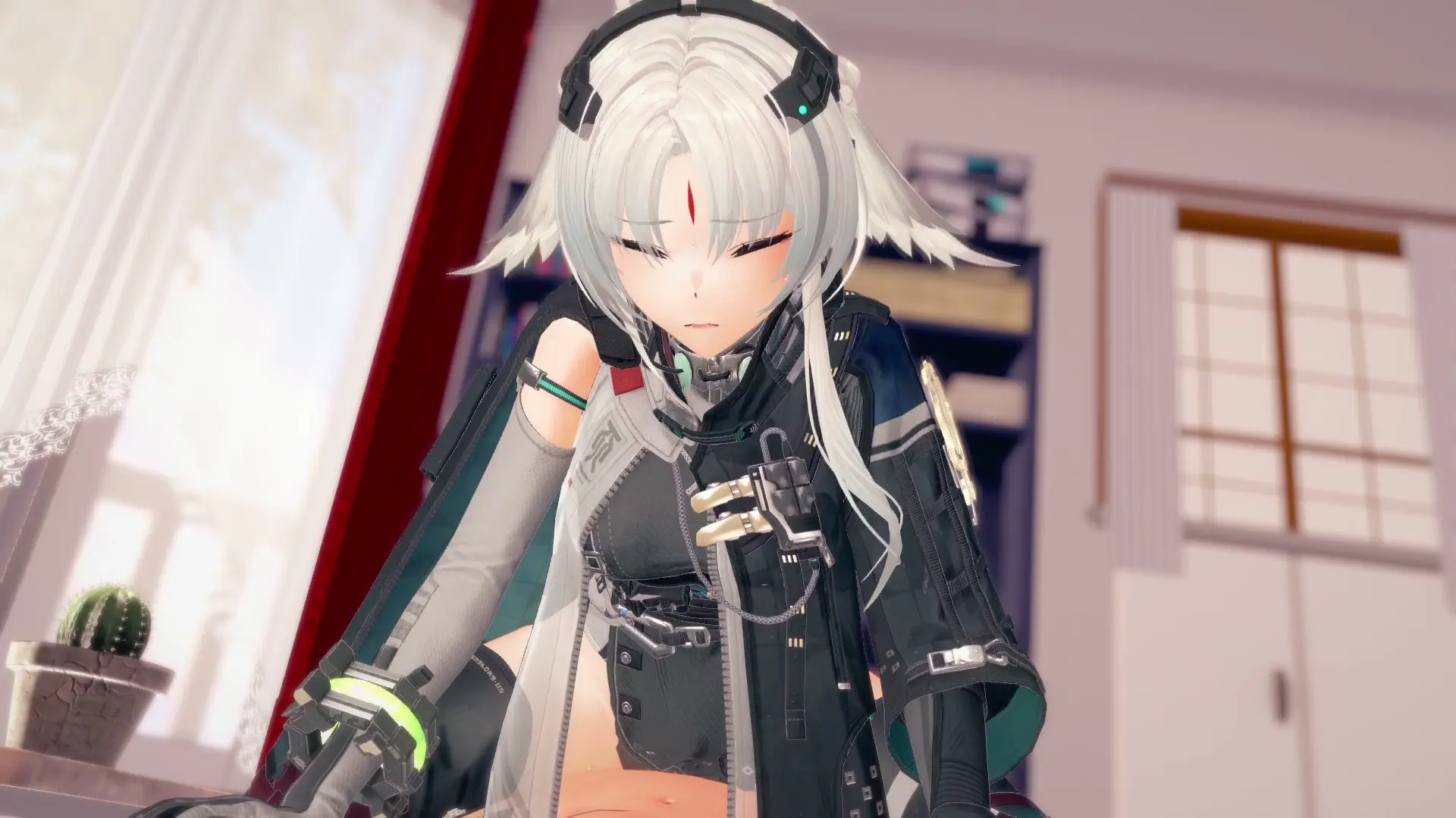 Okugi na Posição de Montaria com 李织烟 - calbii@3D動画 🔞 Arknights Endfield Koikatsu