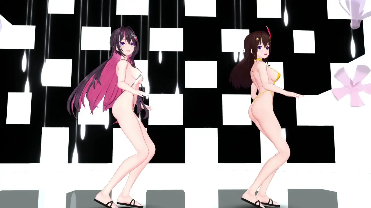 恋ダンス_SA โดย dealer222 กับ Azki และ Tokino Sora VTuber สุดเซ็กซี่