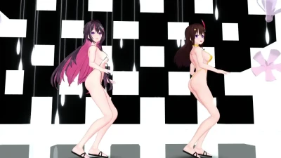 【恋ダンス_SA】dealer222制作！azki＆ときのそらのVTuber MMD