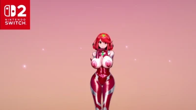 HIKSEON Koikatsu Xenoblade 2 Pyra — Яркое 3D хентай видео