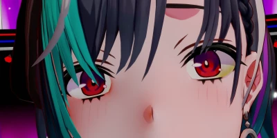 【Vtuber】Rindo Chihaya: Pegadinha Quente e Beijos Apaixonados【MMD】