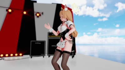 STAR! (Mari) - ZILOlσmlσm 精彩 Blue Archive MMD 影片