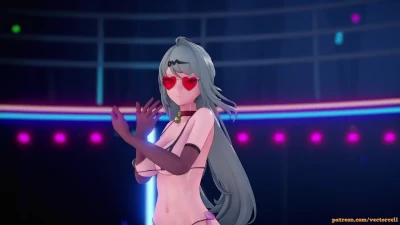 [MMD] Heart Attack - Соблазнительный танец Yixuan и страсть