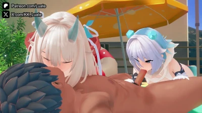 與Froslass Girlies和Luate共度炎夏熱情時光