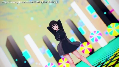 【MMDリコリス・リコイル】井ノ上たきなの《Vibration Dance》Poltato 2