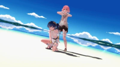 鳴潮｜MMD Reffi 與 Yuno 和長離的清涼KiLLER LADY