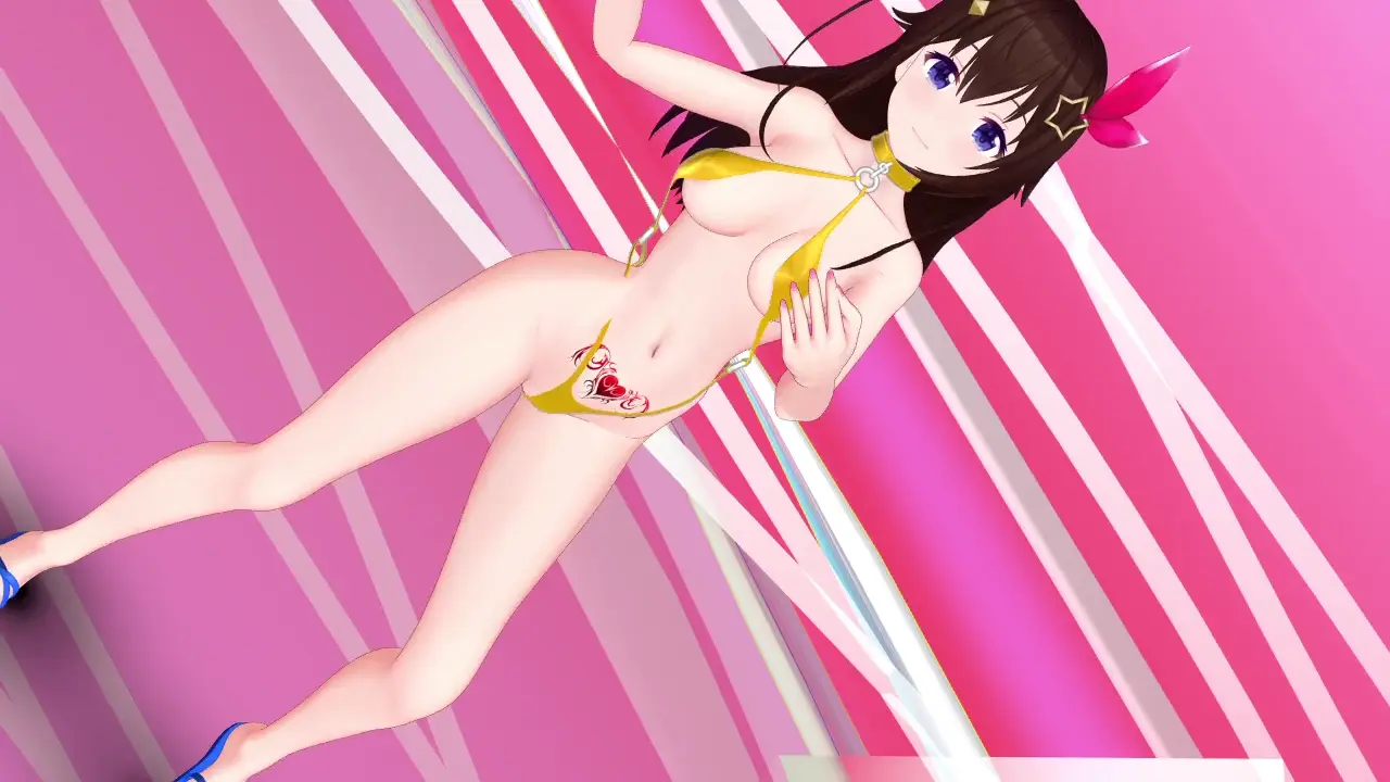 H@ppy Together!!!_SA com azki e tokino_sora VTuber MMD quente!