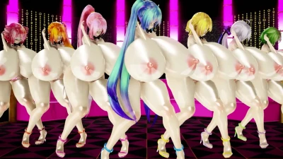 Пышные девушки с Hatsune Miku в 2020instillationEXT от Enter1234