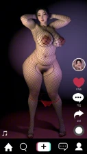 BBW YUGG Bailando Sexy con Senos y Caderas Grandes - Virt-A-Mate