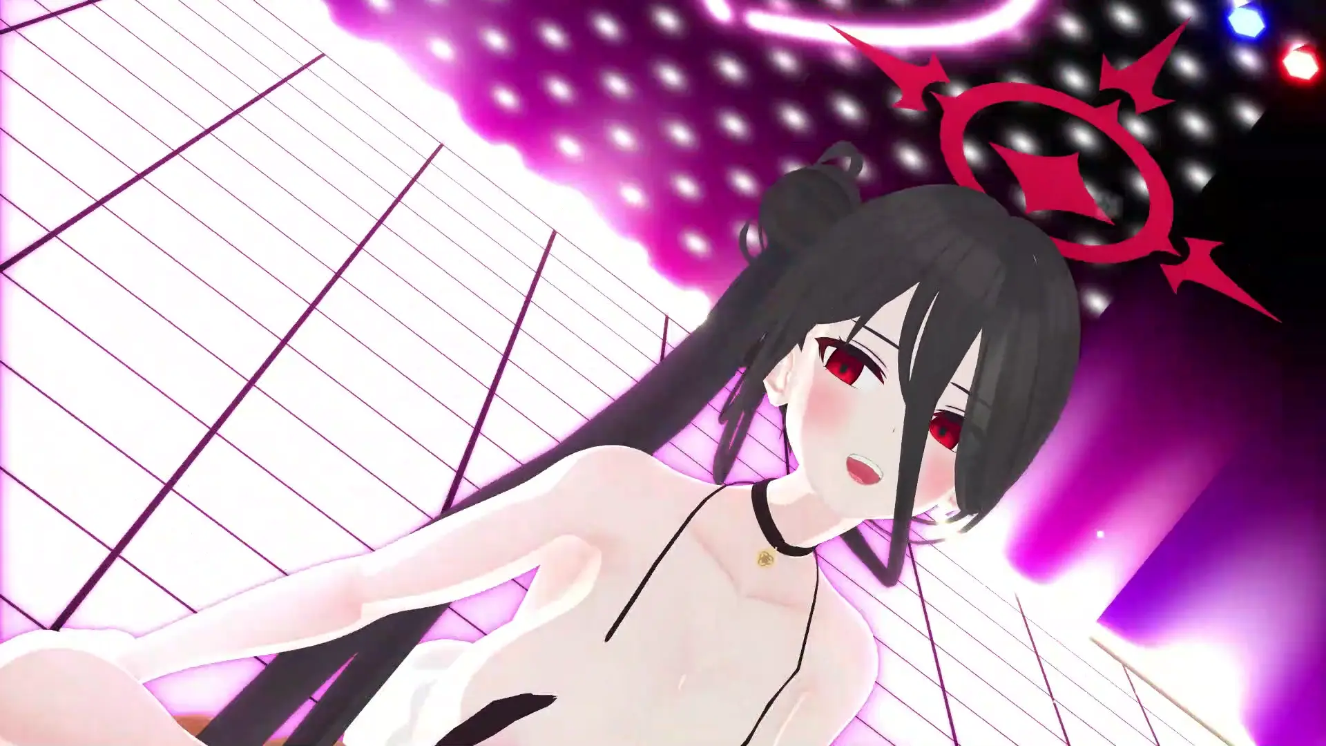 Hasumi ในชุดว่ายน้ำสุดเซ็กซี่ กับ Lamb SexDance สุดเย้ายวน | Blue Archive MMD