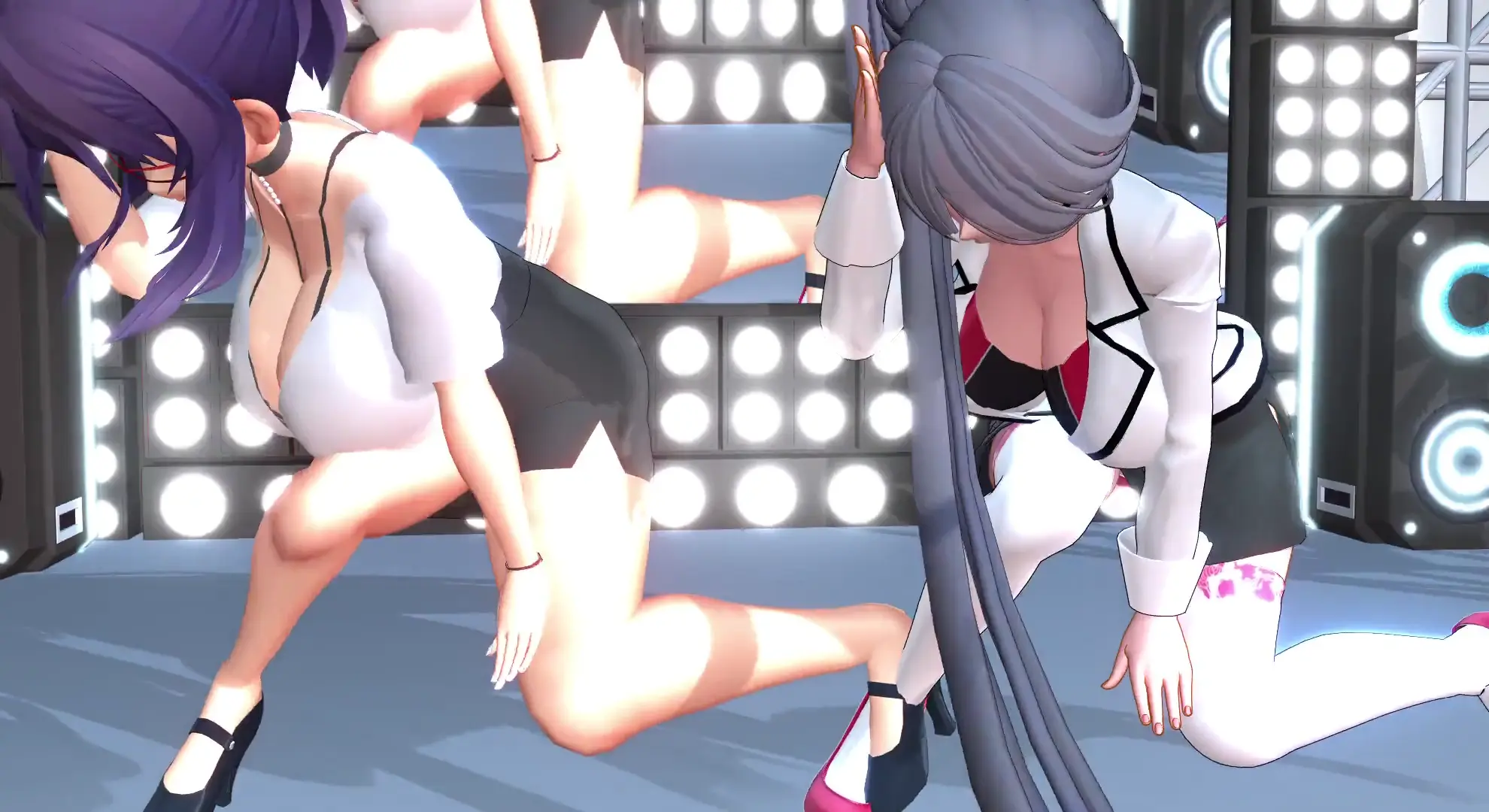 （おまけ）女教師雪泉・凛の水着ダンスショー【リック・MMD】
