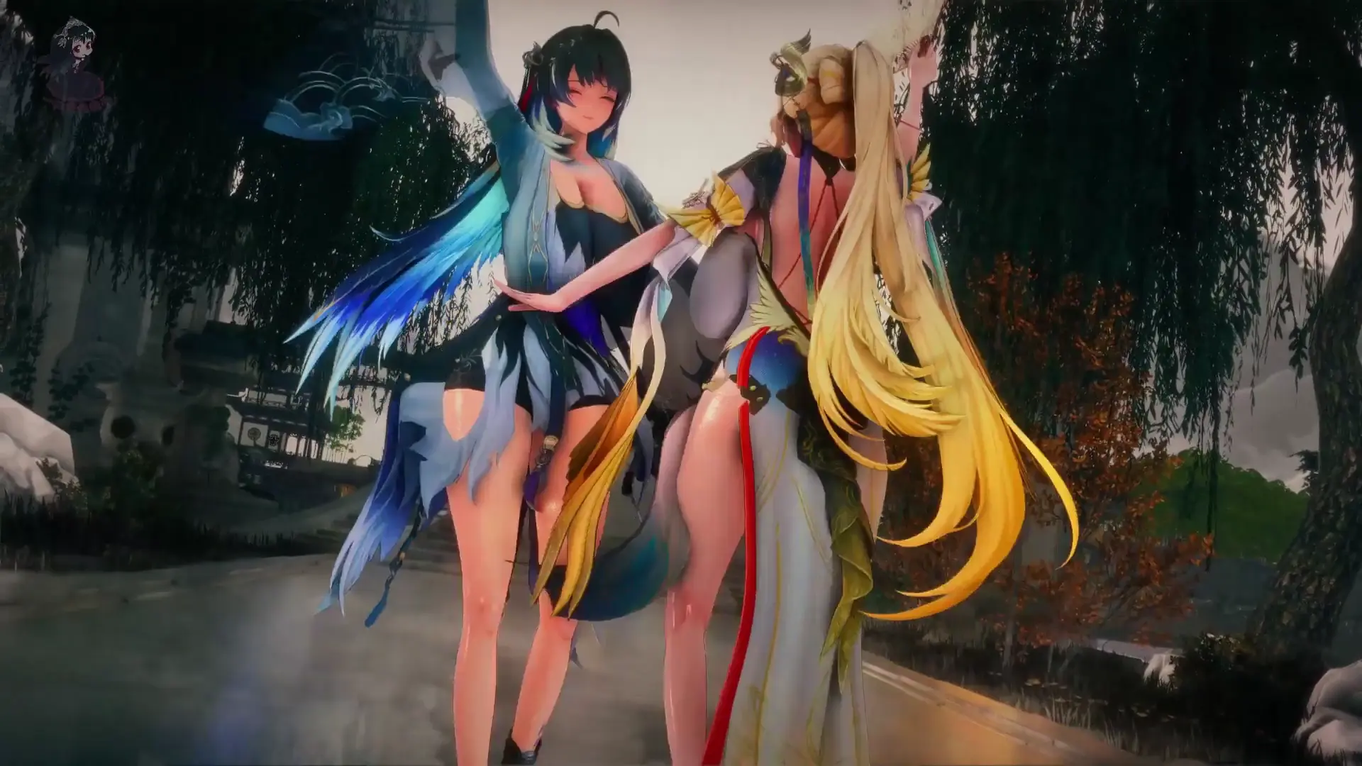【填词 QOS】《姐妹堕》 กระต่ายม่วง นมใหญ่ ท้อง แนว NTR Koikatsu