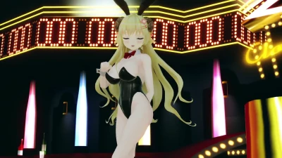 【ホ◯ライブMMD】Club=Majesty 與角◯わ◯め Abe H 熱舞演出【MMD】