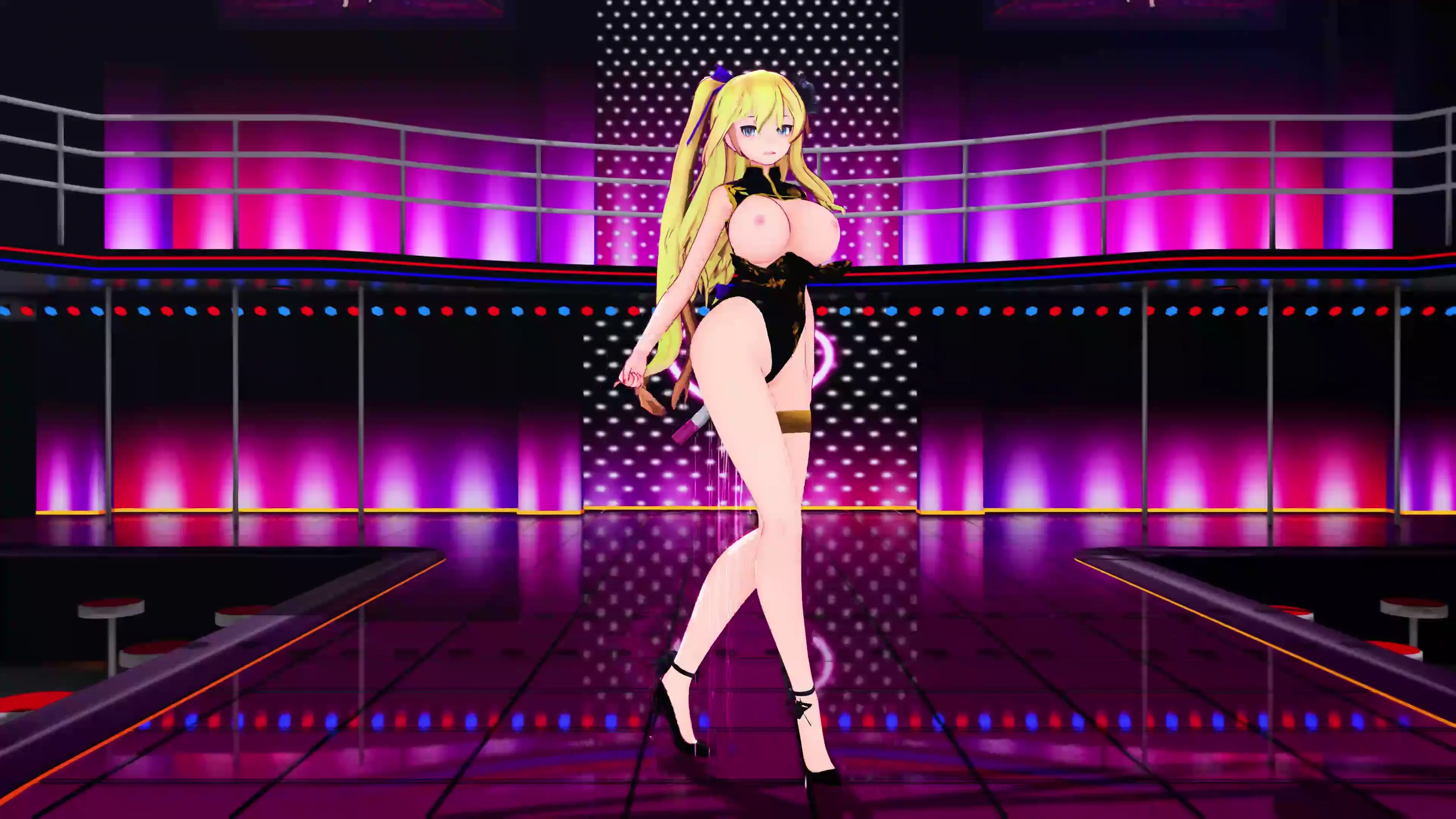 [MMD] JinLian สวมบันนี่ซูทและชุดจีน - Whiplash สุดเซ็กซี่