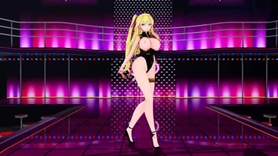 [MMD] JinLian穿兔女郎與旗袍展現Whiplash性感魅力