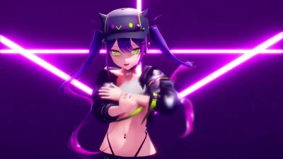 疑心暗鬼 / ト.ワ от DEMA🐣 | Горячий танец Tokoyami Towa MMD Vtuber