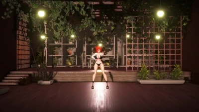 Himeko Bikini Dance by Greeny - Spicy Honkai Impact 3rd