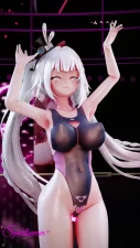 Seios Grandes Sparxie no Buraco do Coelho com Sports Man - Blender